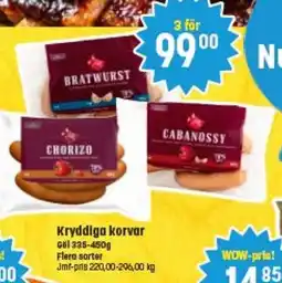 Eurocash Kryddiga korvar Göl erbjuda