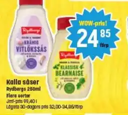 Eurocash Kalla såser Rydbergs erbjuda
