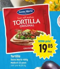Eurocash Tortilla Santa Maria erbjuda