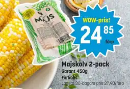 Eurocash Majskolv 2-pack Garant erbjuda