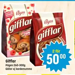 Eurocash Gifflar Pågen erbjuda