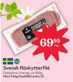 Hemköp Svensk fläskytterfilé erbjuda