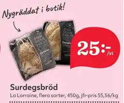 Hemköp Surdegsbröd erbjuda