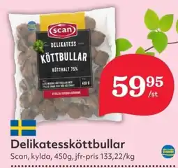 Hemköp SCAN Delikatessköttbullar erbjuda