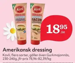 Hemköp KAVLI Amerikansk dressing erbjuda