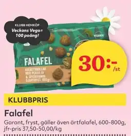 Hemköp GARANT Falafel erbjuda