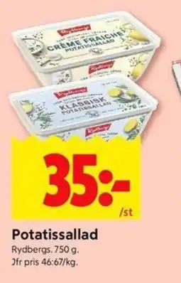 ICA Kvantum RYDBERGS Potatissallad erbjuda