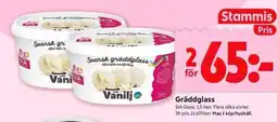 ICA Kvantum SIA Gräddglass erbjuda
