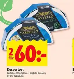 ICA Kvantum CATELLO Dessertost erbjuda