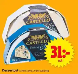 ICA Supermarket CASTELLO Dessertost erbjuda