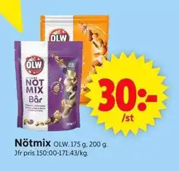 ICA Supermarket OLW Nötmix erbjuda