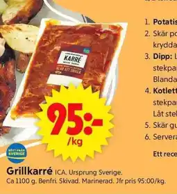 ICA Supermarket ICA Grillkarré erbjuda