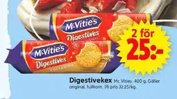 ICA Supermarket MCVITIES Digestivekex erbjuda