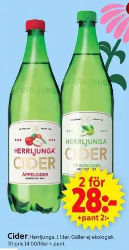 ICA Supermarket HERRLJUNGA Cider erbjuda