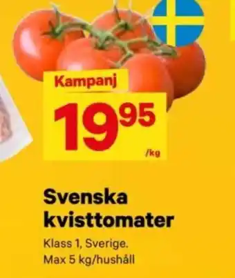 City Gross Svenska kvisttomater erbjuda