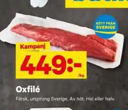 City Gross Oxfilé erbjuda