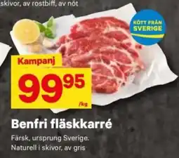 City Gross Benfri fläskkarré erbjuda