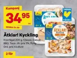 City Gross KRONFAGEL Ätklar! Kyckling erbjuda