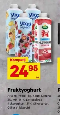 City Gross ARLA Fruktyoghurt erbjuda