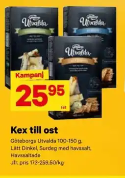 GOTEBORGS Kex till ost