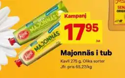 City Gross KAVLI Majonnäs i tub erbjuda