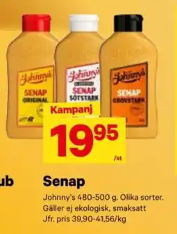 JOHNNY'S Senap