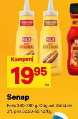 City Gross FELIX Senap erbjuda