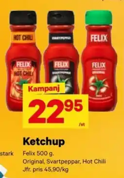 City Gross FELIX Ketchup erbjuda