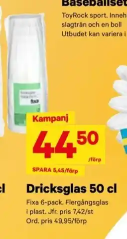 City Gross FIXA Dricksglas 50 cl erbjuda