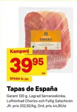 City Gross GARANT Tapas de España erbjuda