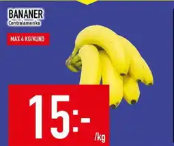 Matdax Bananer erbjuda