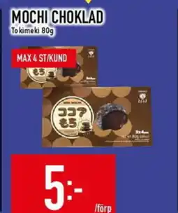 Matdax TOKIMEKI Mochi choklad erbjuda