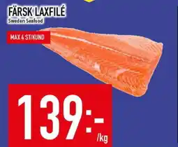 Matdax Färsk laxfilé erbjuda