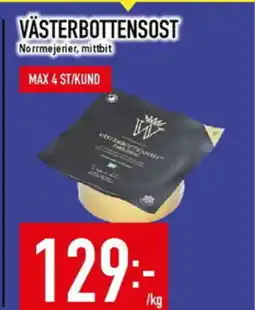 Matdax Västerbottensost erbjuda