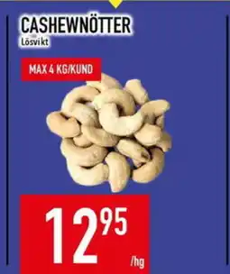 Matdax Cashewnötter erbjuda