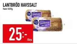 Matdax FAZER Lantbröd havssalt erbjuda