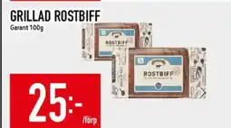 Matdax GARANT Grillad rostbiff erbjuda