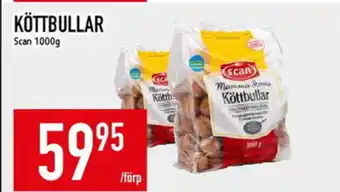 Matdax SCAN Köttbullar erbjuda