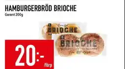 Matdax GARANT Hamburgerbröd brioche erbjuda