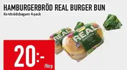 Matdax Hamburgerbröd real burger bun erbjuda