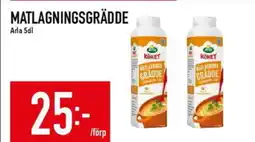 Matdax ARLA Matlagningsgrädde erbjuda