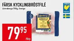 Matdax LONNEBERGA Färsk kycklingbröstfilé erbjuda