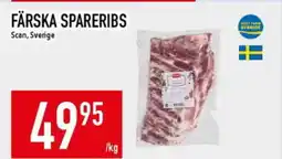 Matdax SCAN Färska spareribs erbjuda
