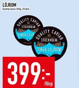 Matdax QUALITY CAVIAR L öjrom erbjuda