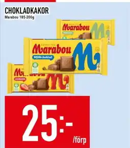 Matdax MARABOU Chokladkakor erbjuda