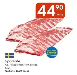 Snabbgross Spareribs erbjuda