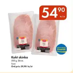 Snabbgross SCAN Kokt skinka erbjuda