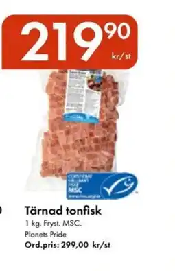Snabbgross Tärnad tonfisk erbjuda
