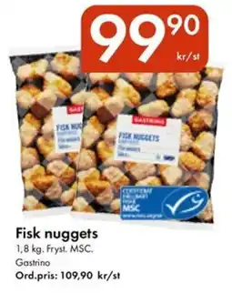 Snabbgross GASTRINO Fisk nuggets erbjuda