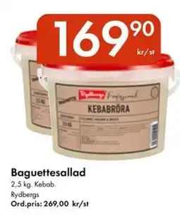 Snabbgross RYDBERGS Baguettesallad erbjuda